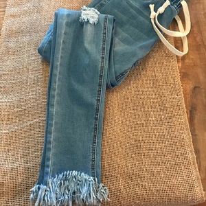 Distressed Denim Jeans SOLD!